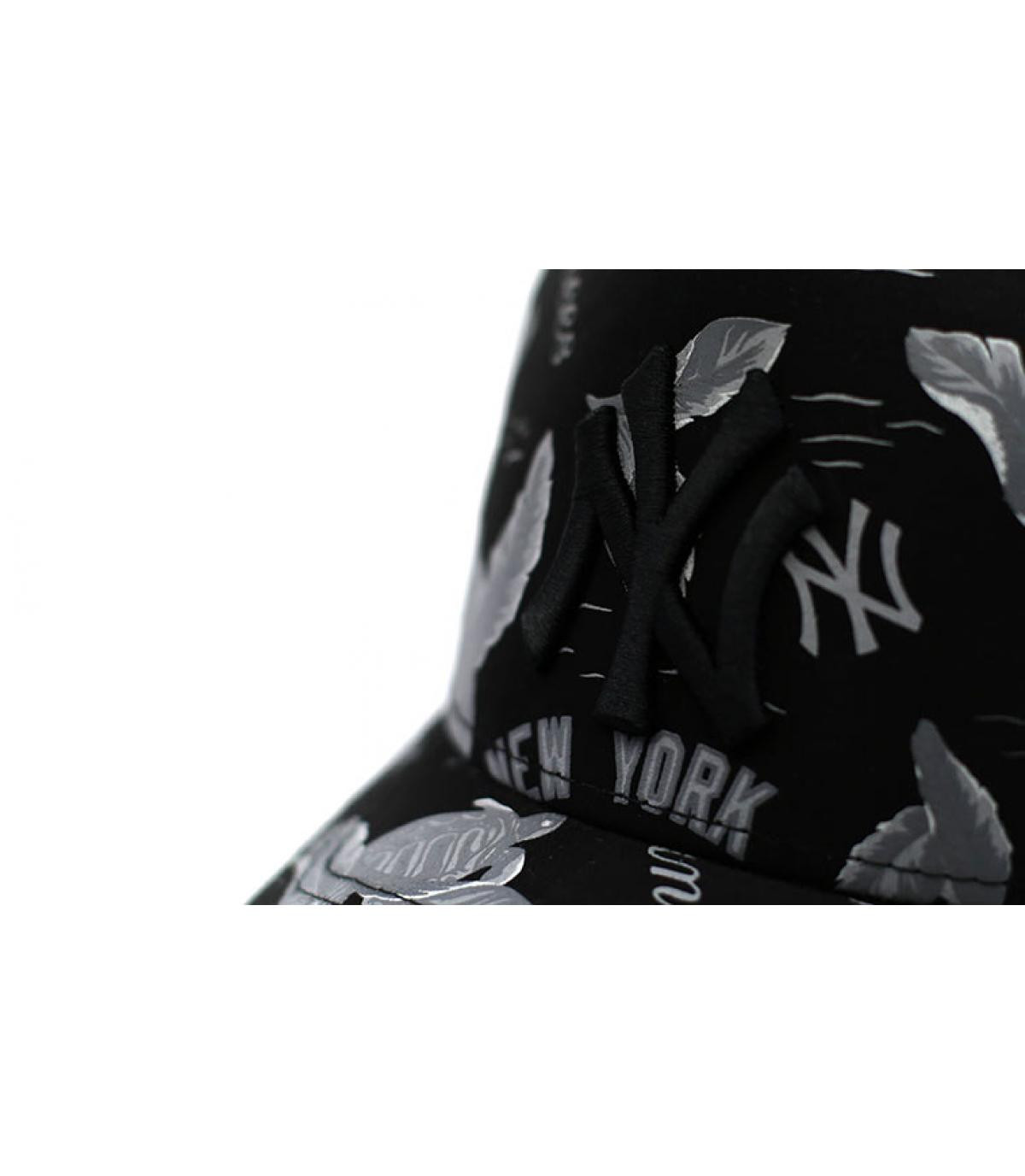 trucker NY noir imprimé trucker NY noir imprimé